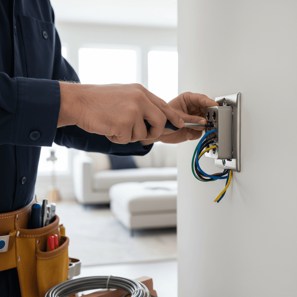 Servicio de electricidad profesional en hogar de la Ciudad de México